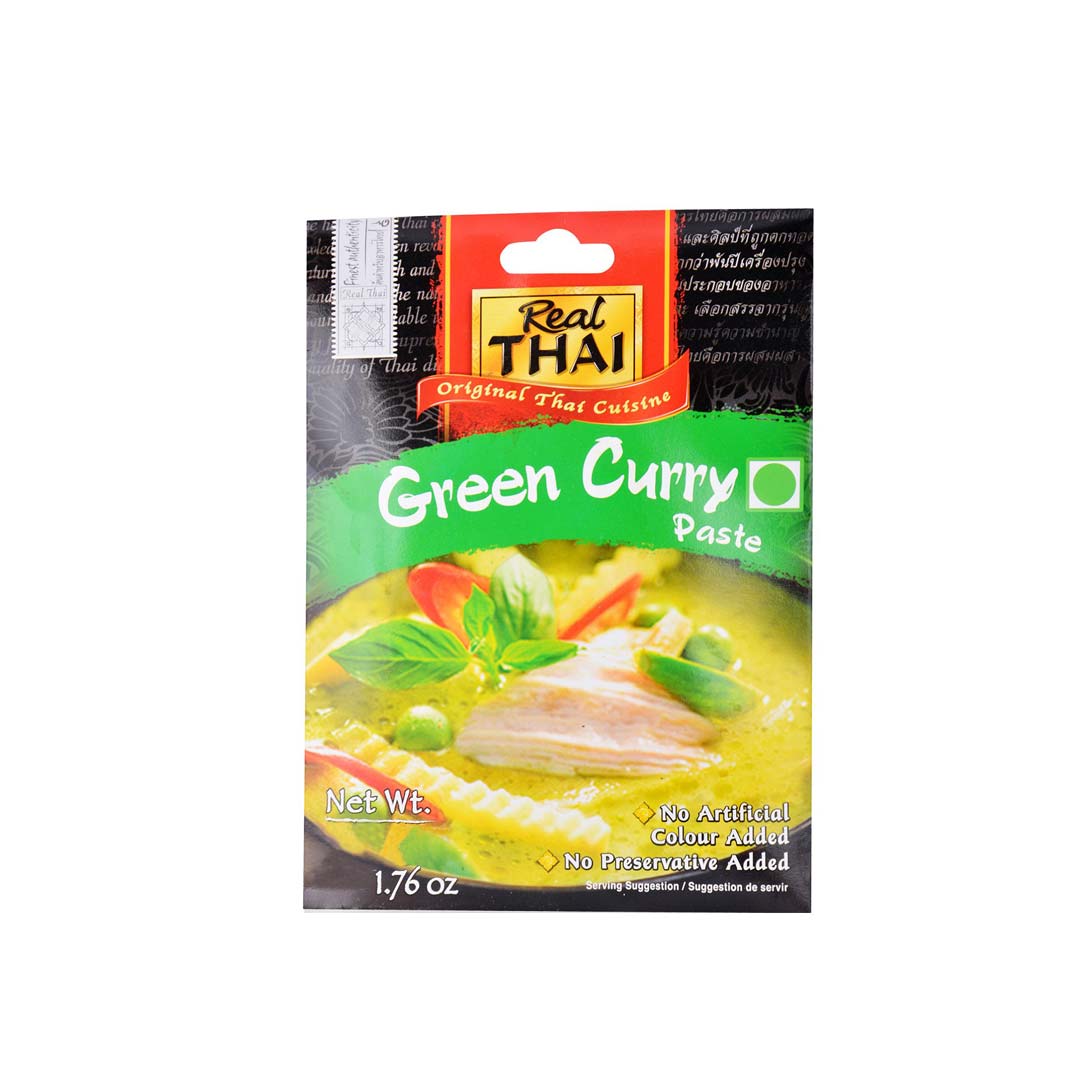 Real Thai Green Curry Paste 50Gm