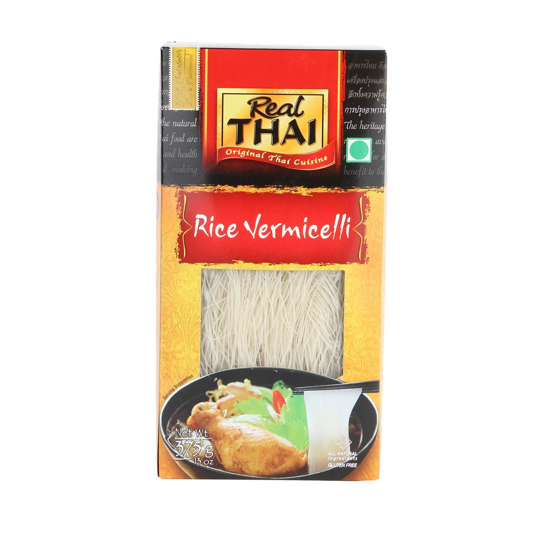 Real Thai Rice Vermicelli 375Gm