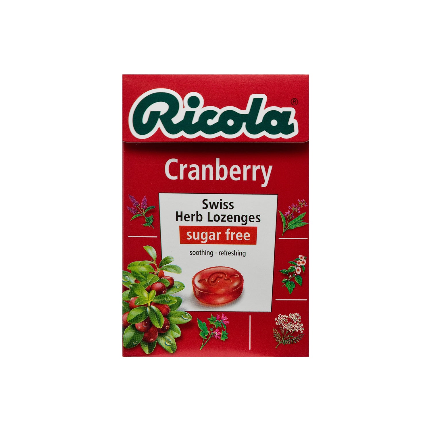 Ricola Cranberry Sugar Free 45Gm