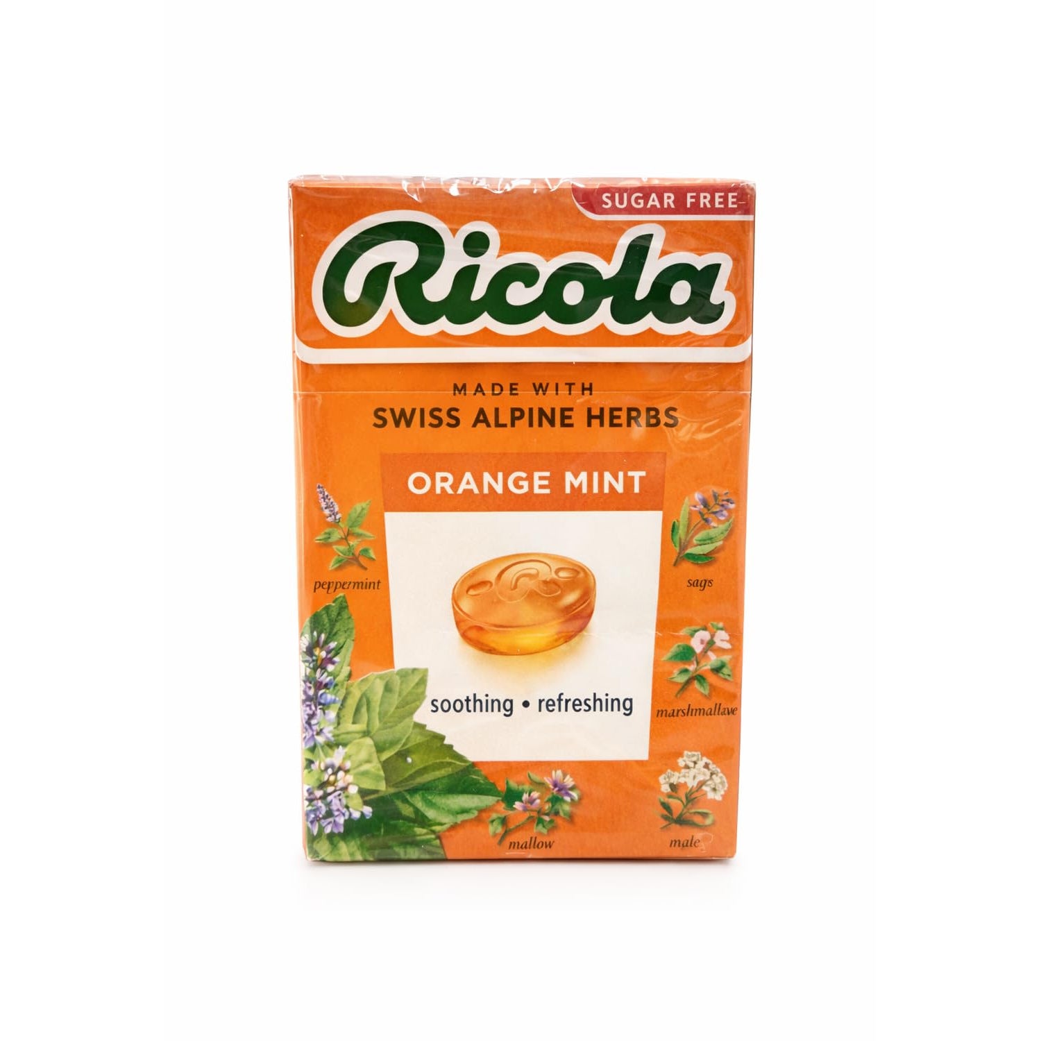 Ricola Orange Mint Sugar Free 40Gm