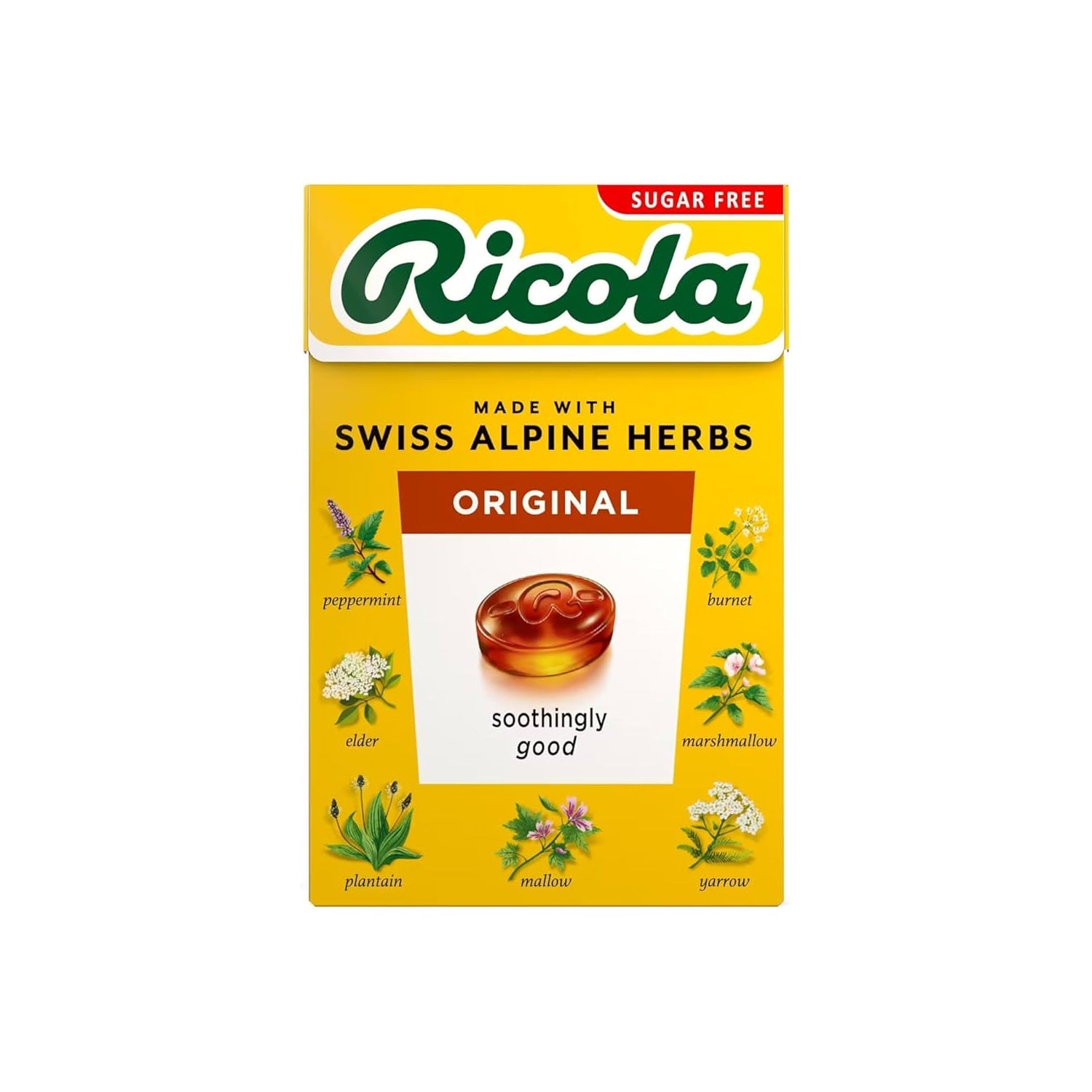 Ricola Original Herb Sugar Free 40Gm
