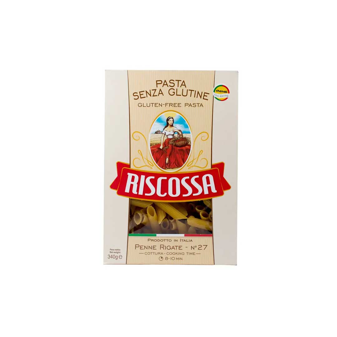 Riscossa Gluten Free Penne Rigate Pasta 340Gm