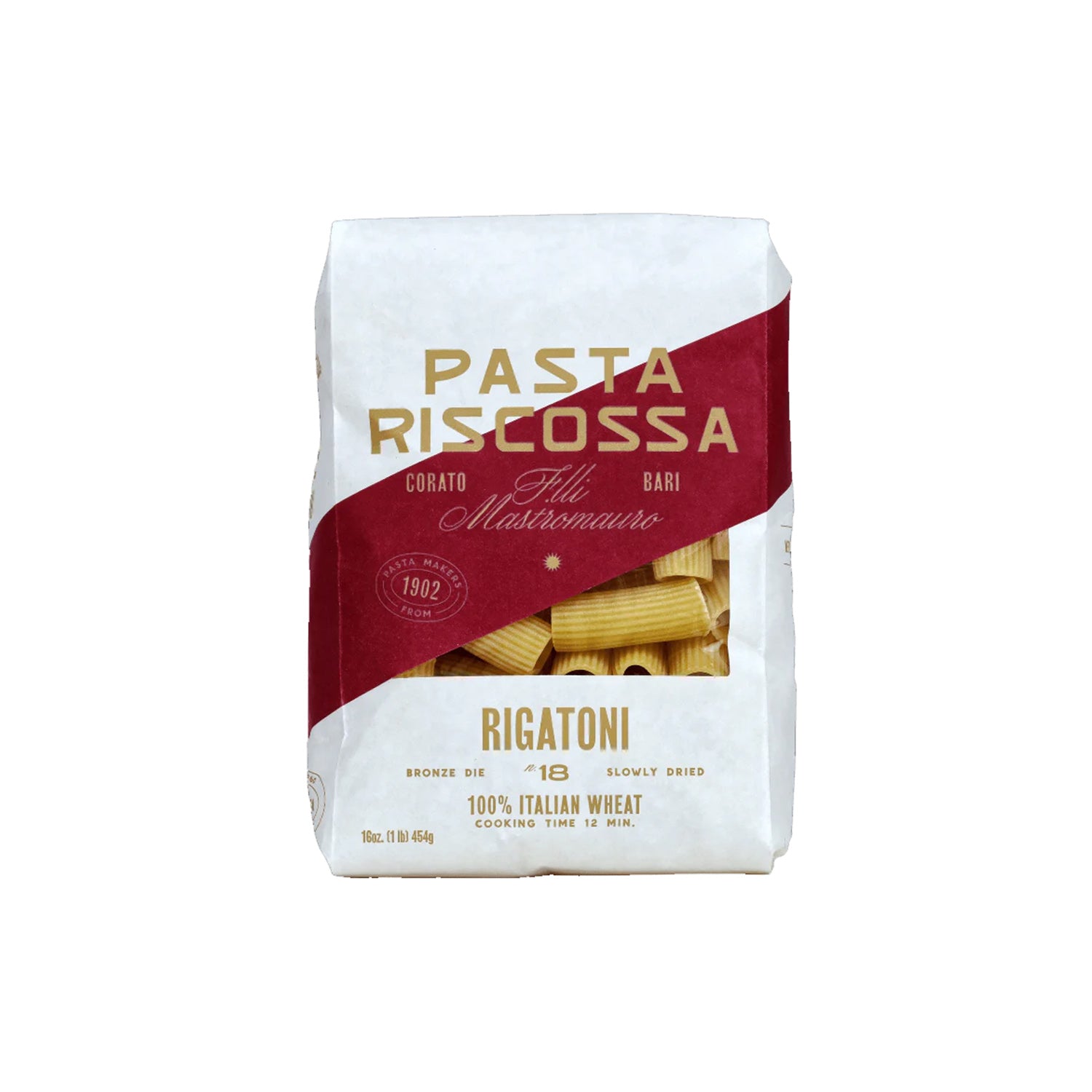 Riscossa Rigatoni Pasta 500Gm
