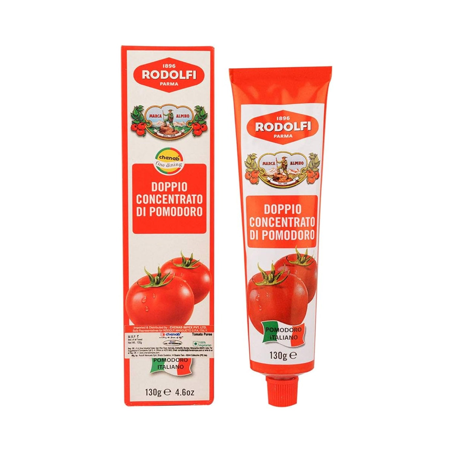 Rodolfi Tomato Paste 130Gm
