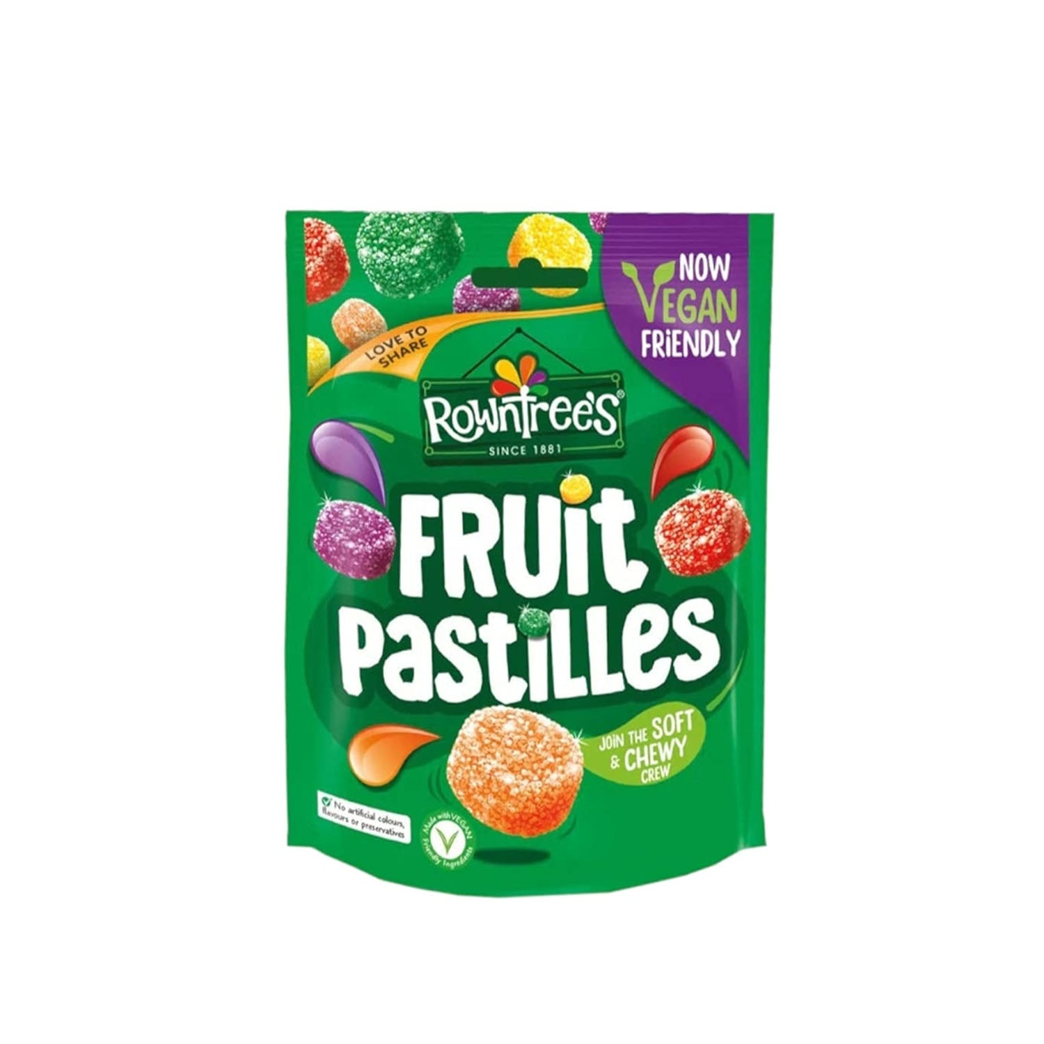 Rowntrees Fruit Pastilles 114Gm