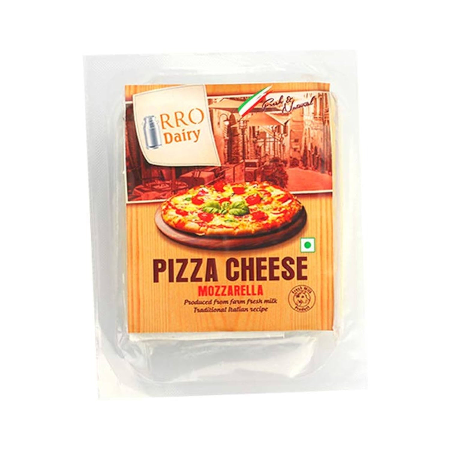 Rro Pizza Mozzarella Cheese Block 200Gm
