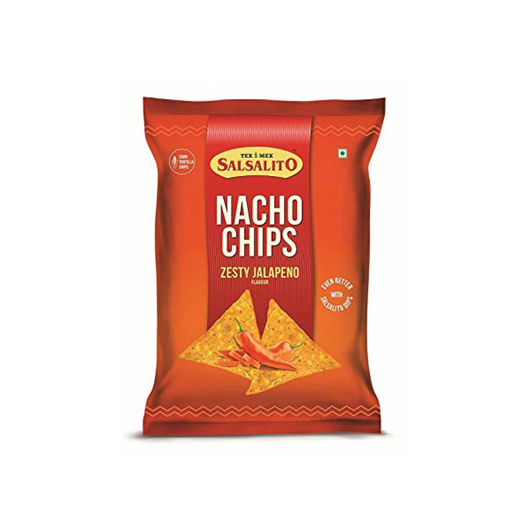 Salsalito Zesty Jalapeno Nacho Chip 150Gm