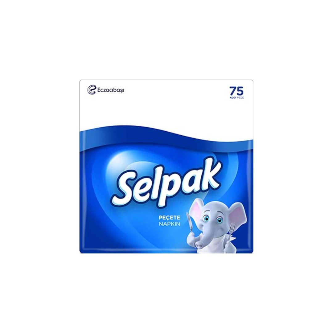 Selpak Kitchen Napkin 2Ply 75Pcs