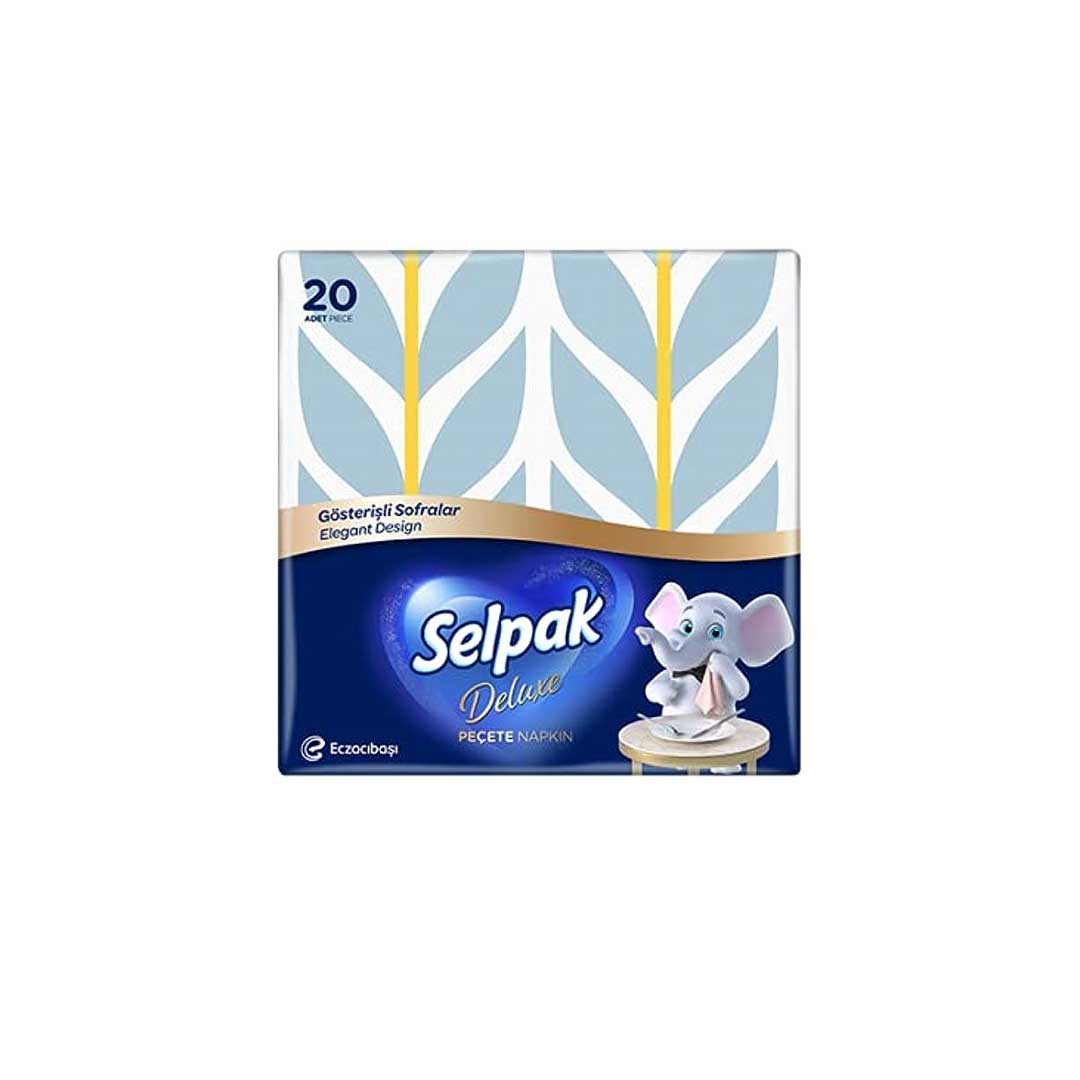 Selpak Napkin Printed 3Ply 20Pcs