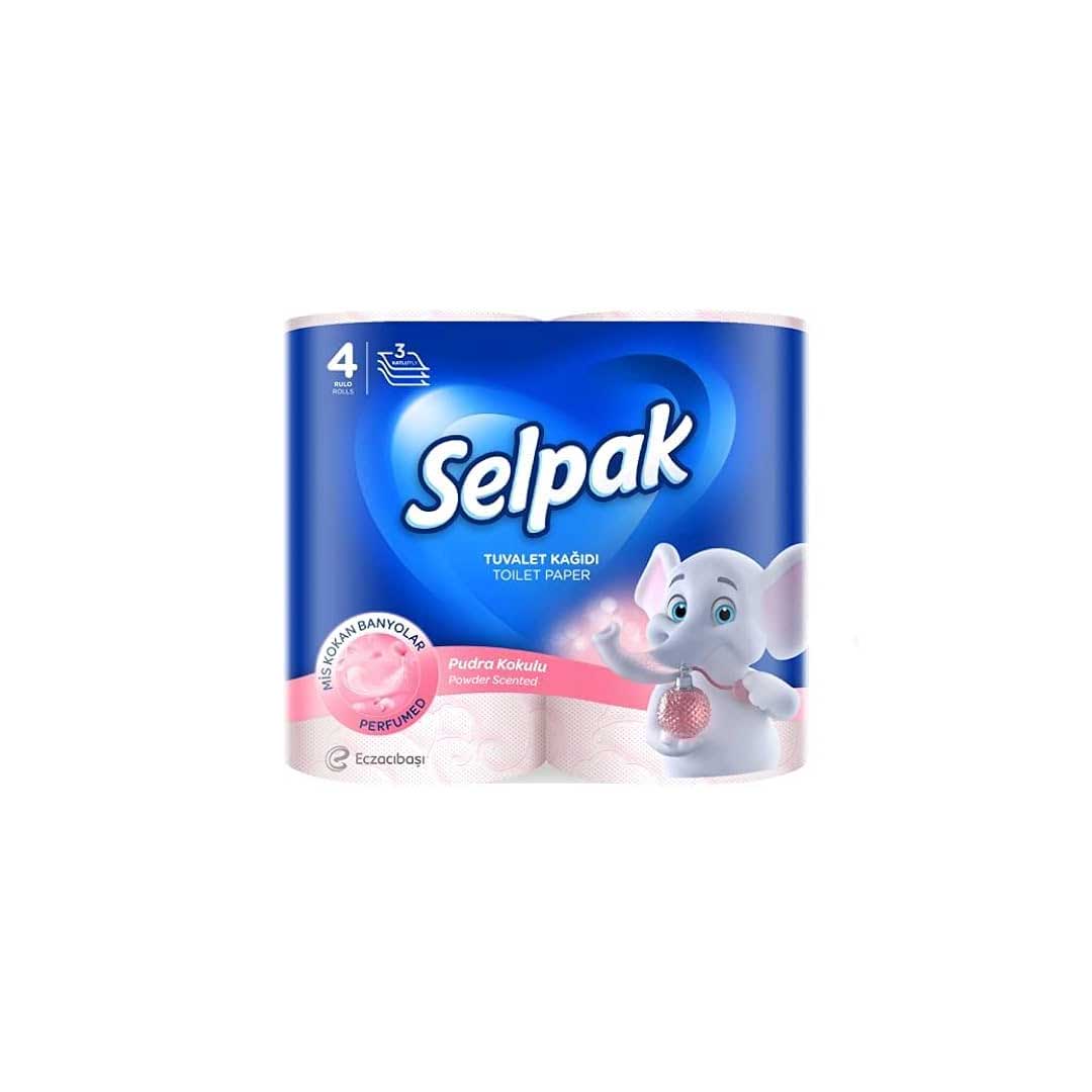 Selpak Perfume Powder 3Ply 4Rolls