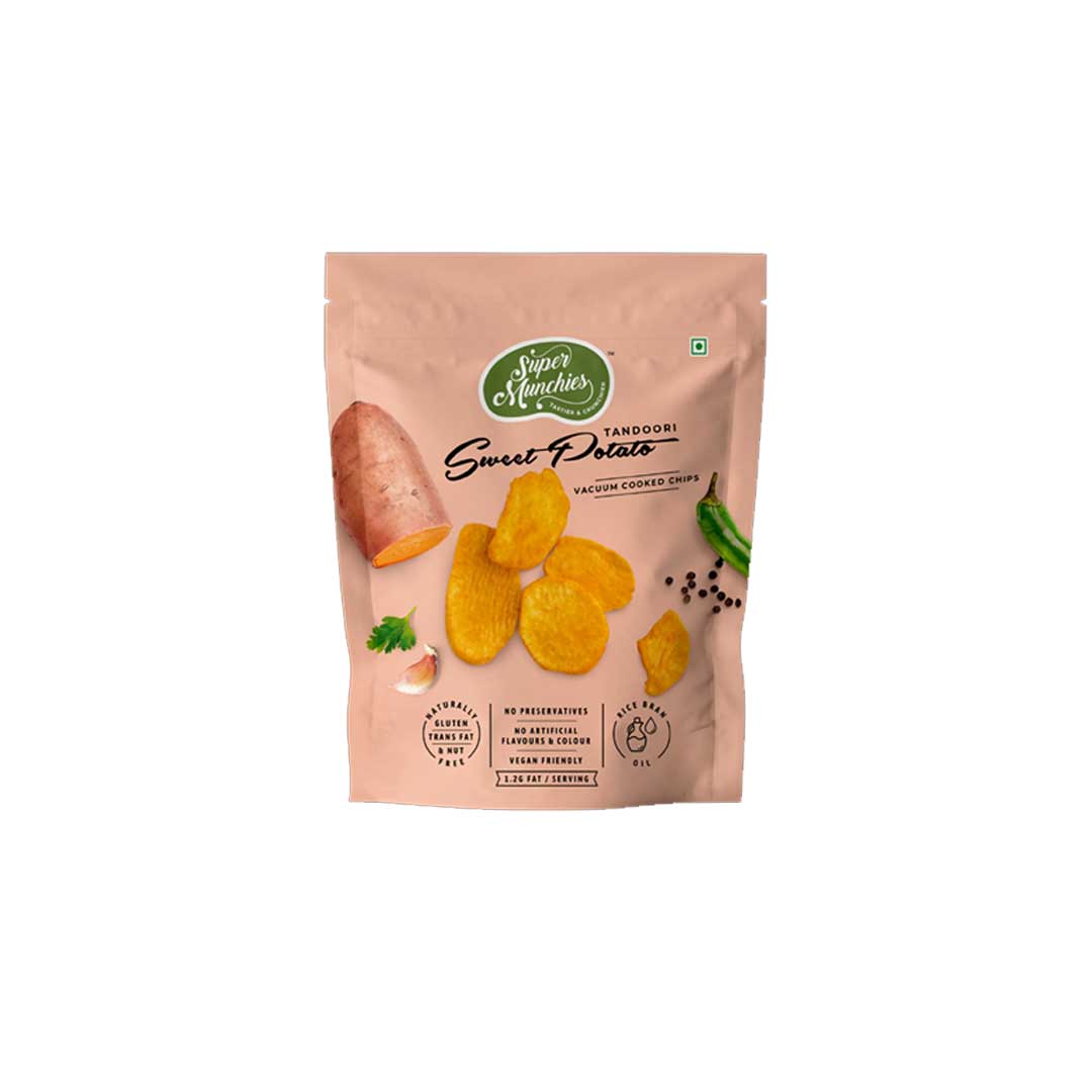 Super Munchies Tand Sweet Potato Chips 65Gm