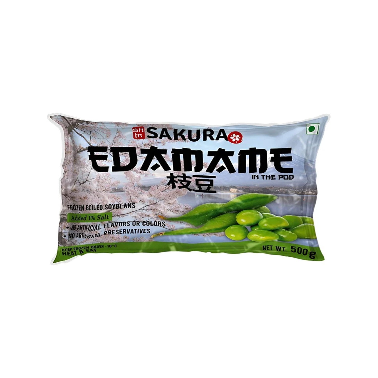 Sakura Edamame Beans With Pod 500Gm