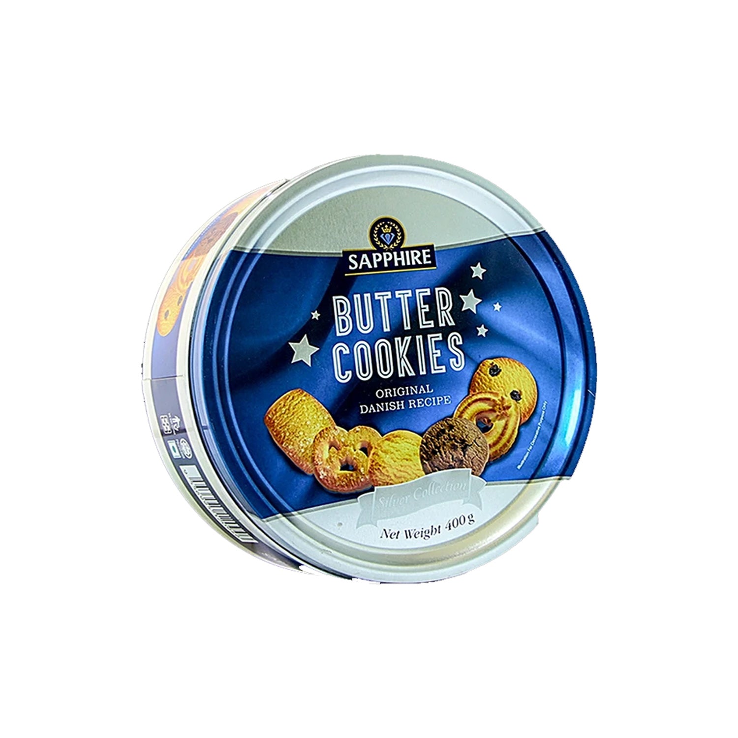 Sapphire Butter Cookies 400 Gm Silver Collection