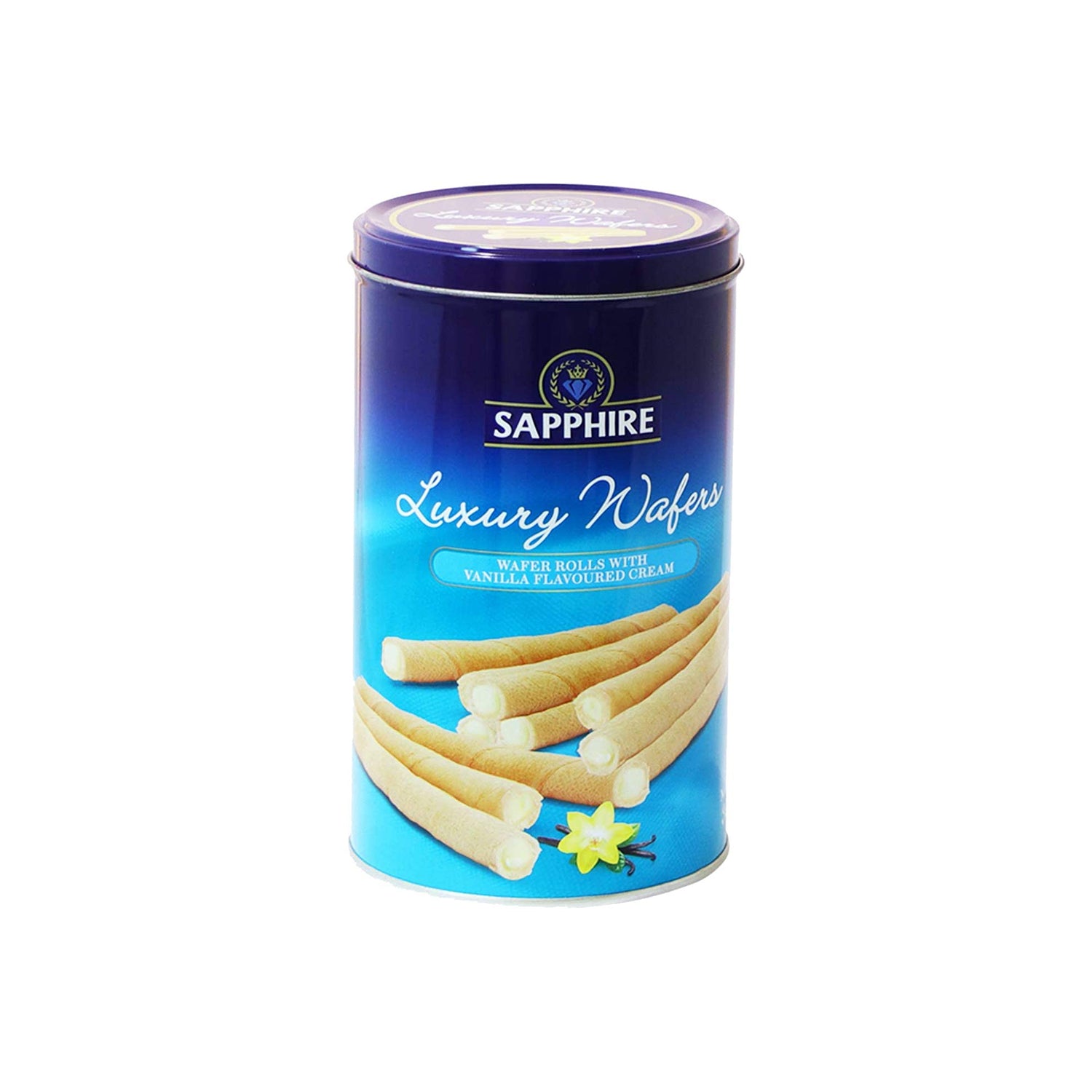 Sapphire Luxury Wafer Rolls Vanilla 300Gm