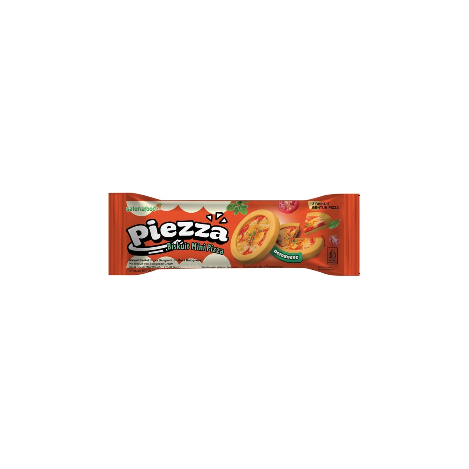 Satorriafood Mini Pizza Bis Truffle Mushroom 21Gm