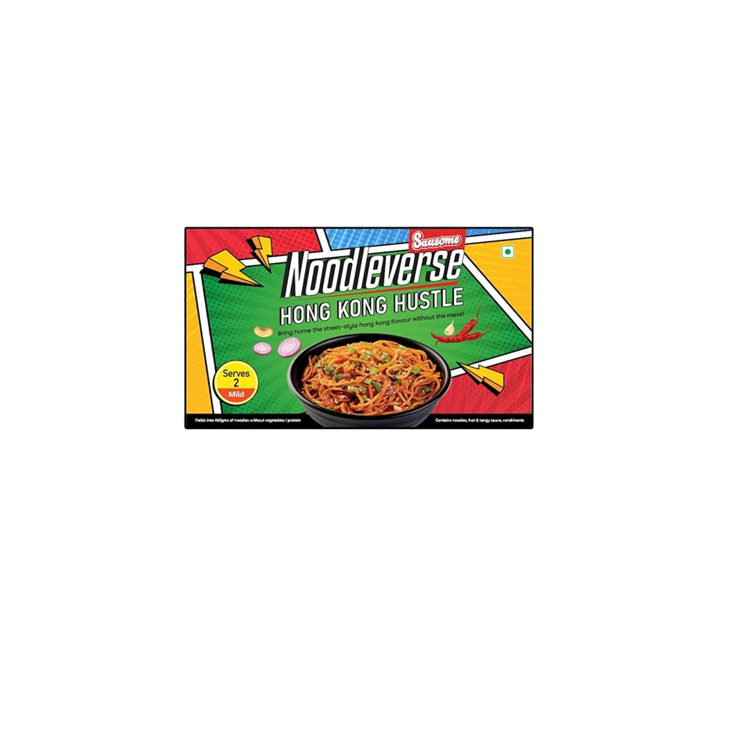 Sausome Hongkong Hustle Noodleverse 250Gm