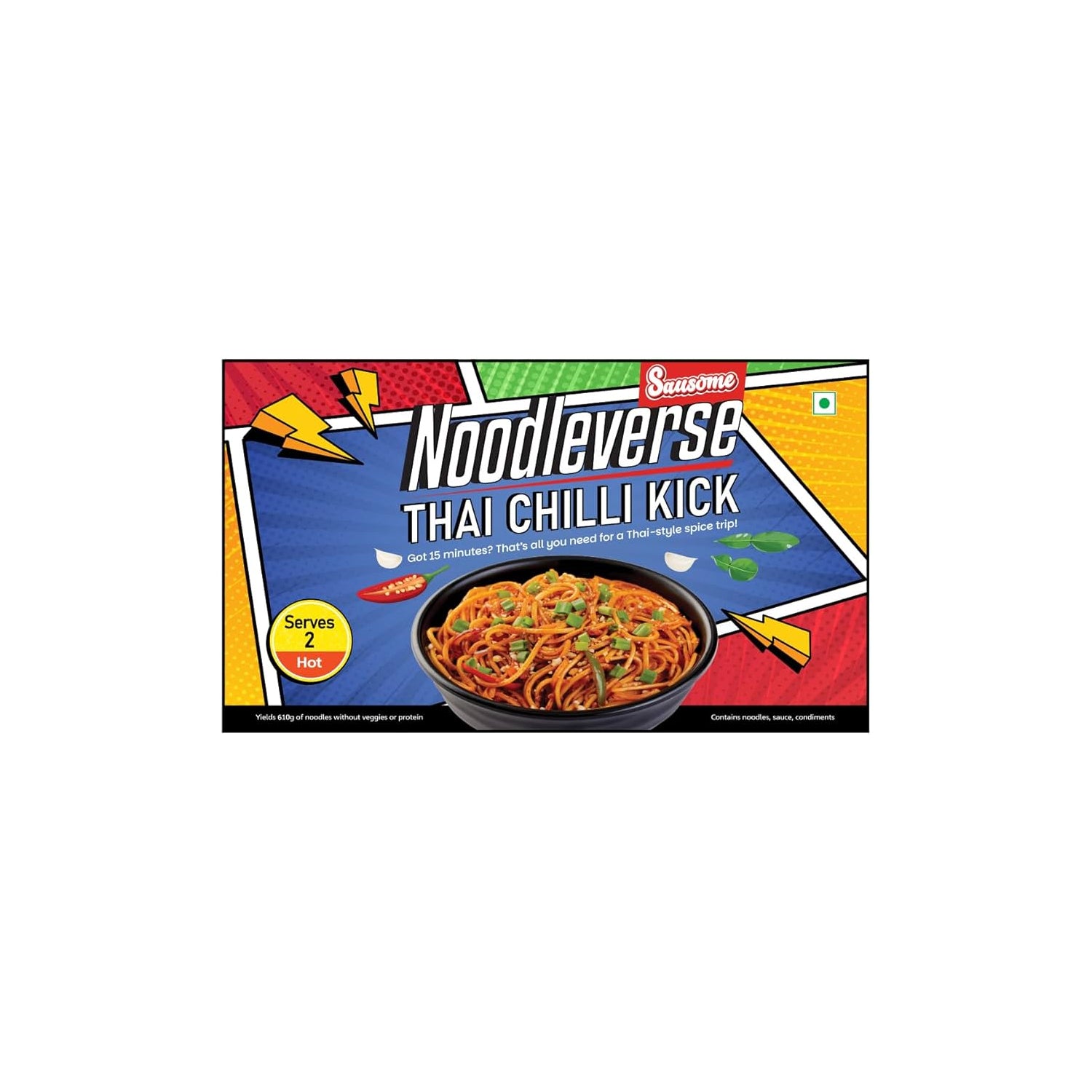 Sausome Thai Chilli Kick Noodleverse 250Gm