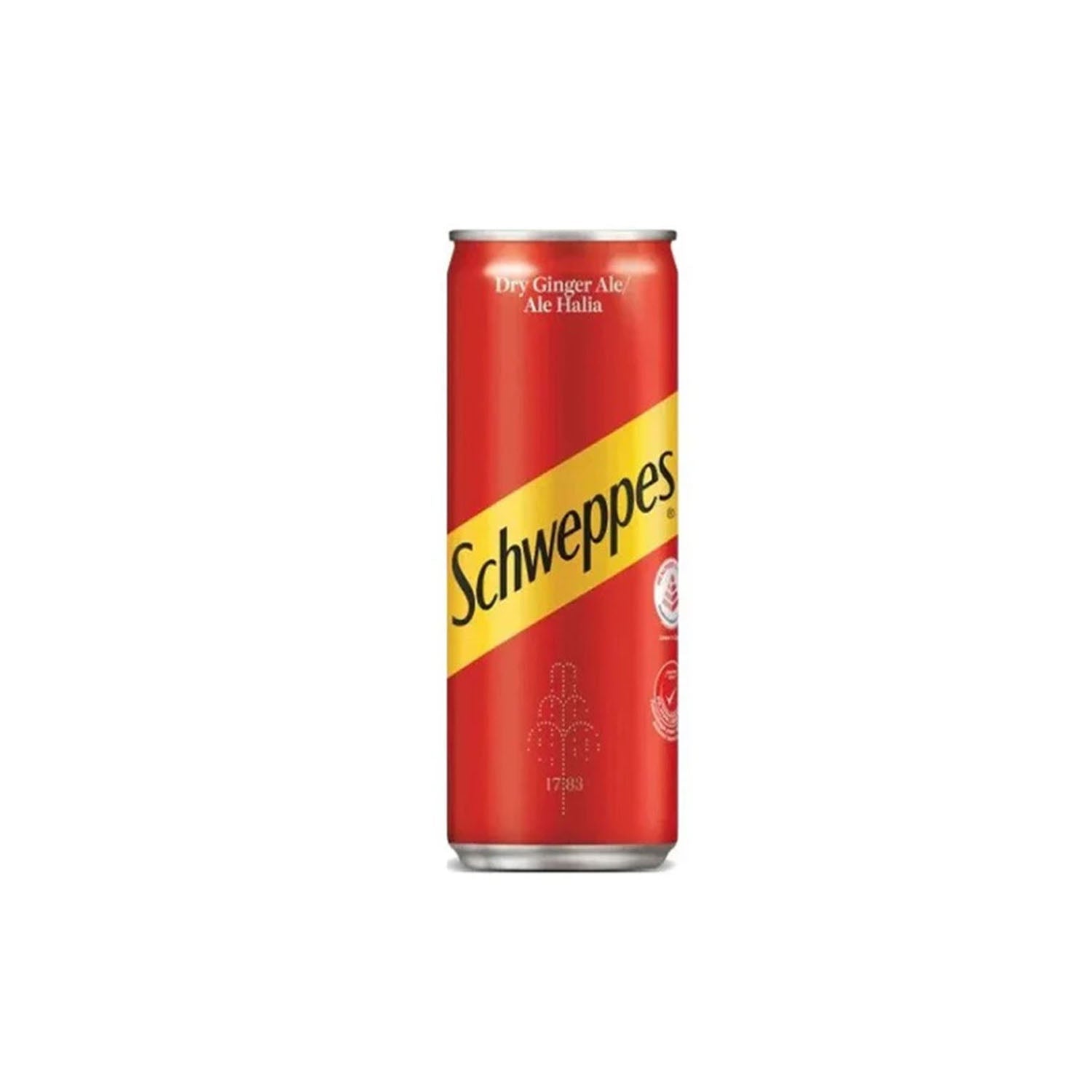 Schweppes Dry Ginger Ale 320Ml Imp