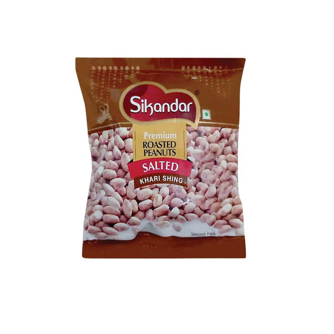 Sikandar Premium Roasted Peanuts Salted 200Gm