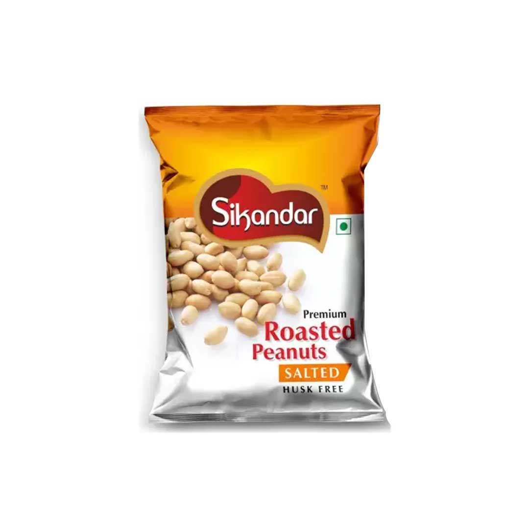 Sikandar Premium Roasted Peanuts Salted 500Gm