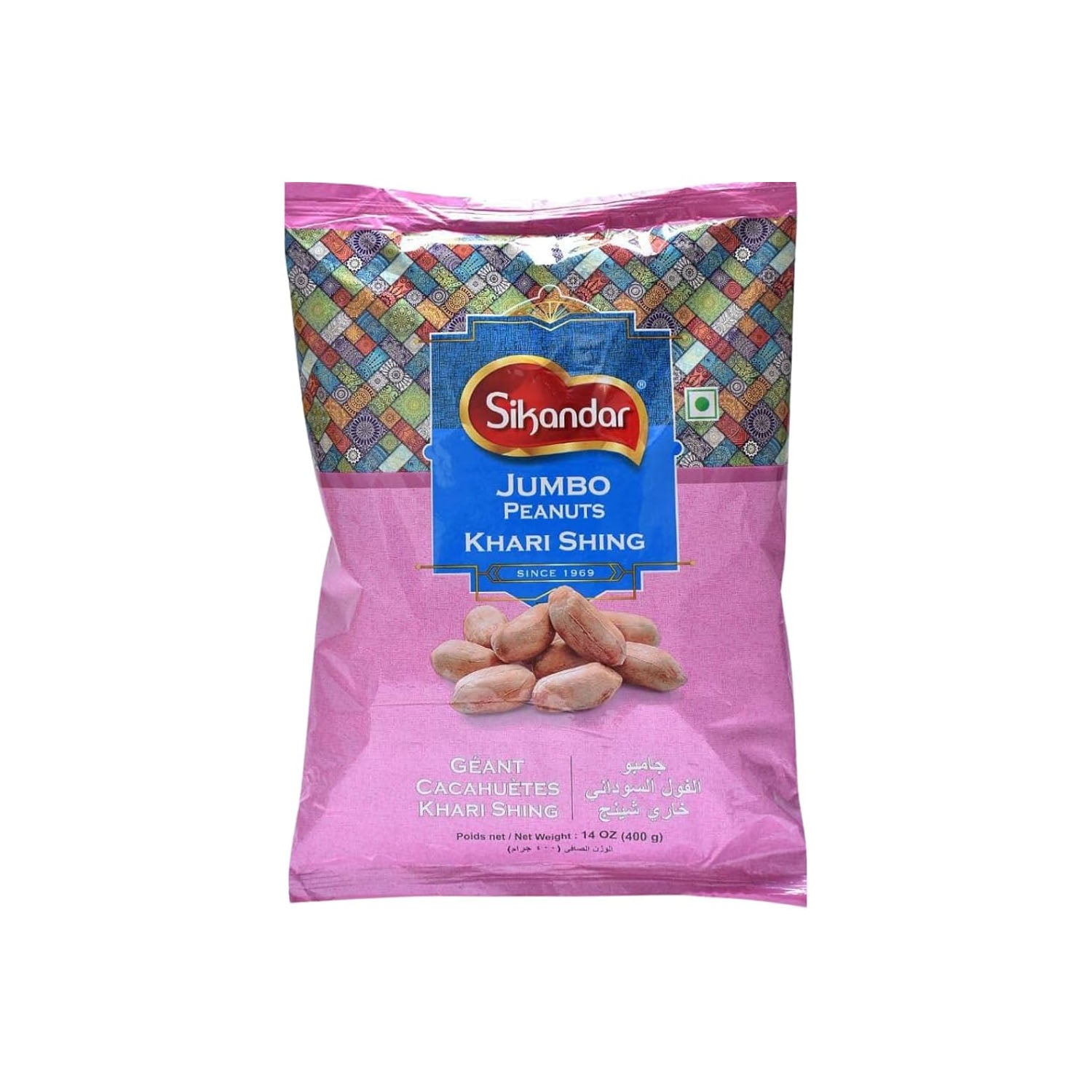 Sikandar Premium Roasted Peanut Jumbo 400Gm