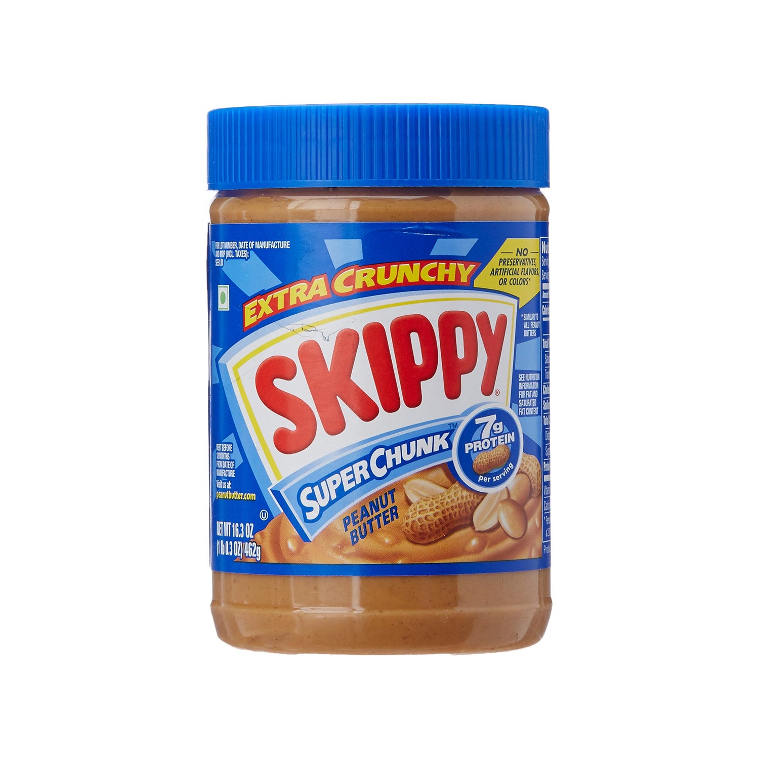 Skippy Peanut Butter Extra Crunchy 462Gm Imp