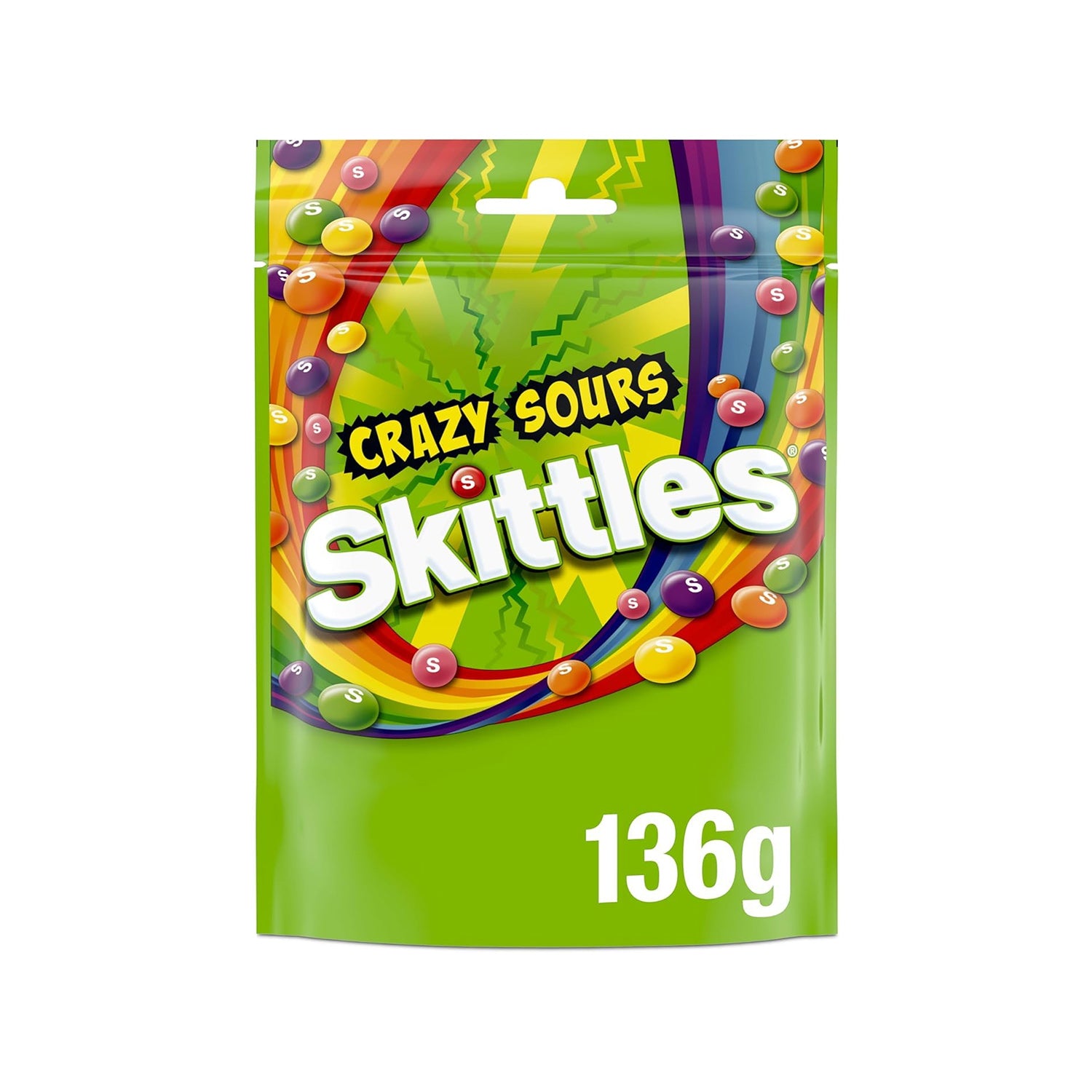 Skittles Candy Crazy Sours 136Gm