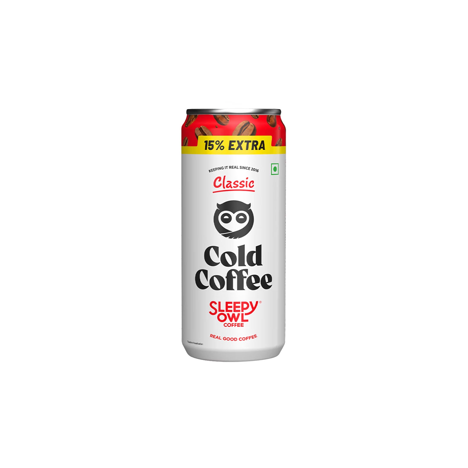 Sleepy Owl Cold Coffee Classic Tin 200Ml