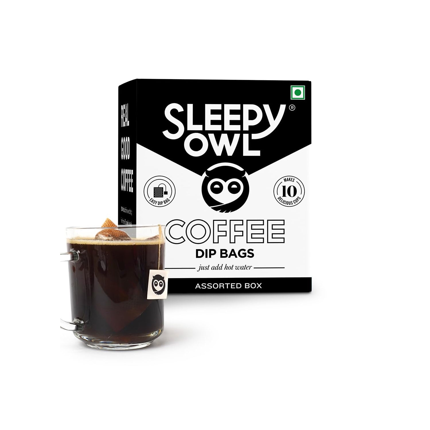 Sleepy Owl Hot Brew Assorted Coffee Box 100Gm