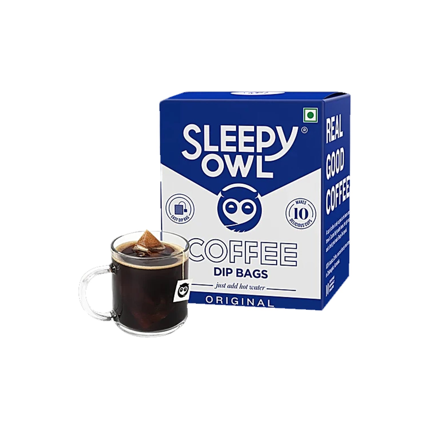 Sleepy Owl Hot Brew Original Bags 125Gm