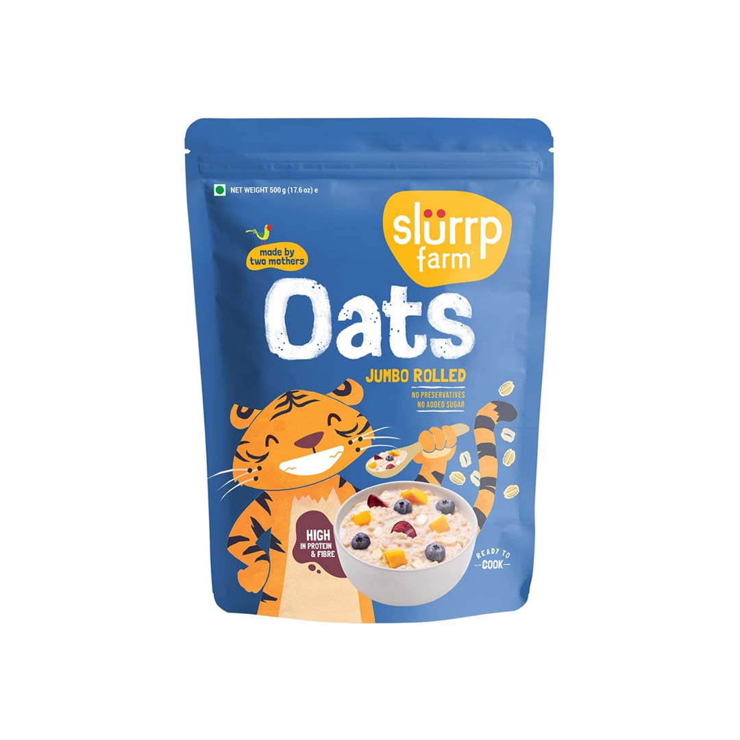 Slurrp Farm Oats Jumbo Rolled 500Gm