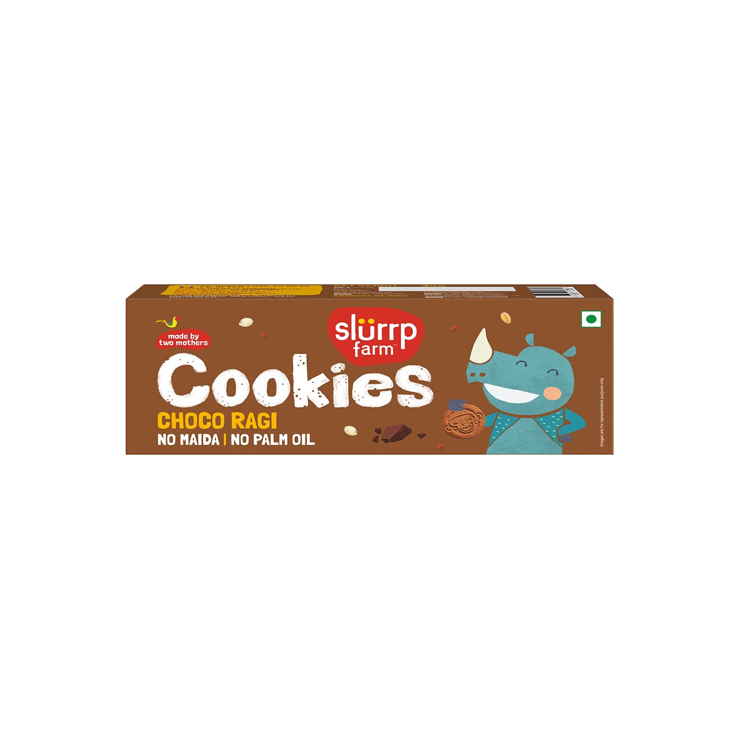Slurrp Farm Choco Ragi Cookies 80Gm