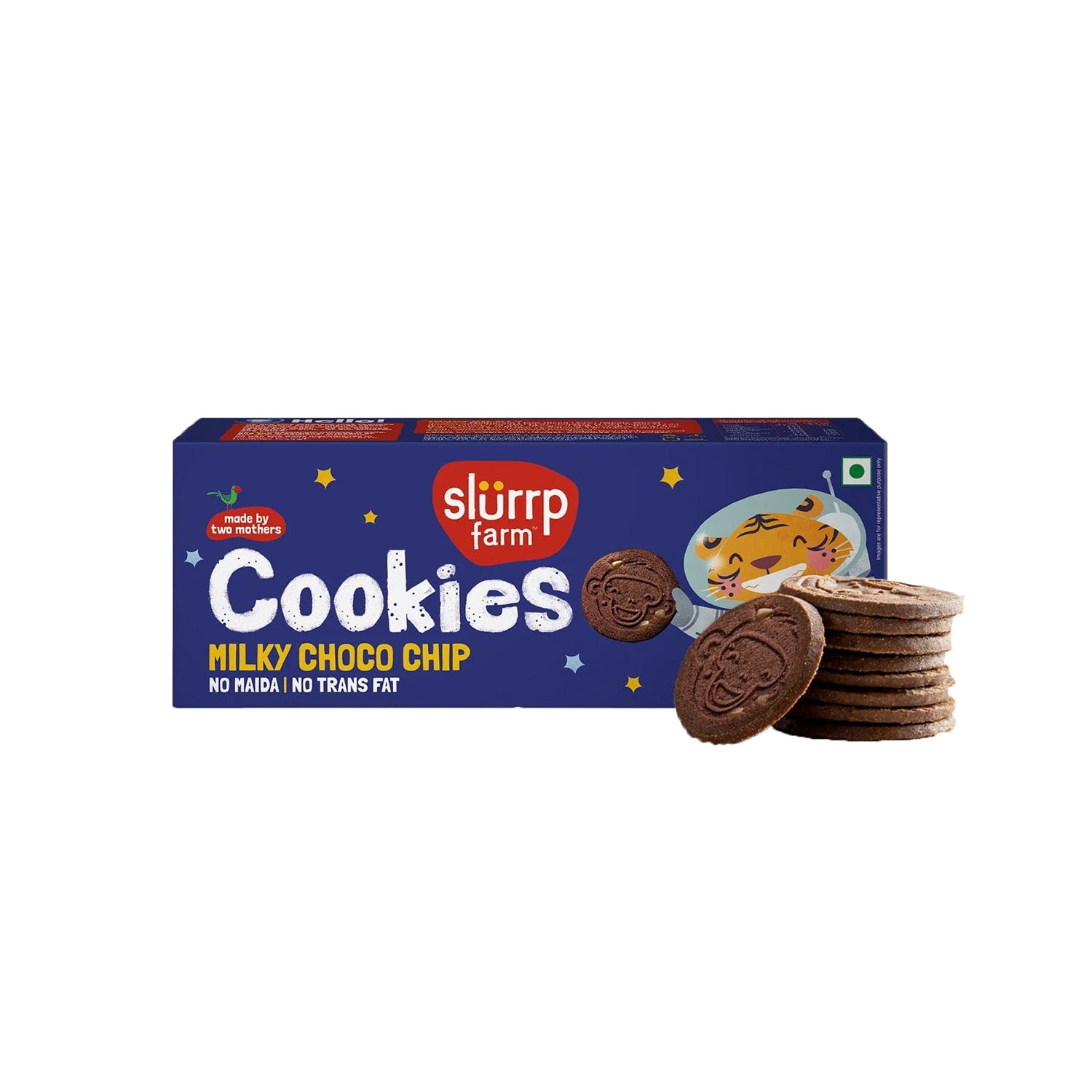 Slurrp Farm Milky Choco Chip Cookies 80Gm
