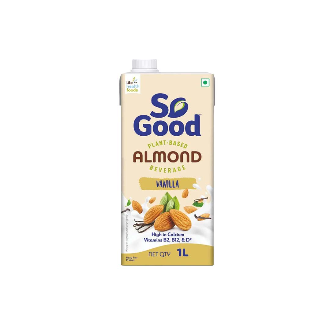 So Good Almond Vanilla Tetra Pack 1Ltr