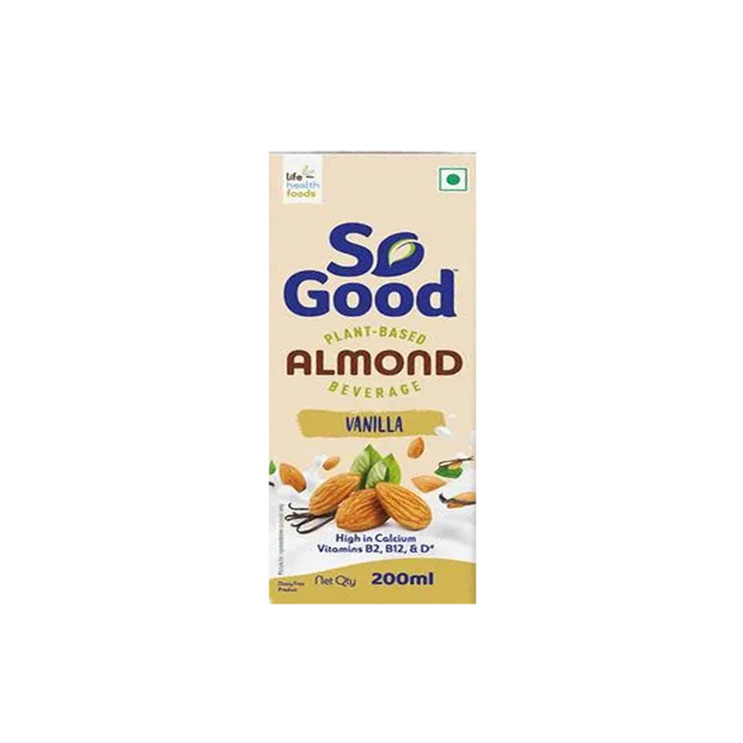 So Good Almond Vanilla Tetra Pack 200Ml