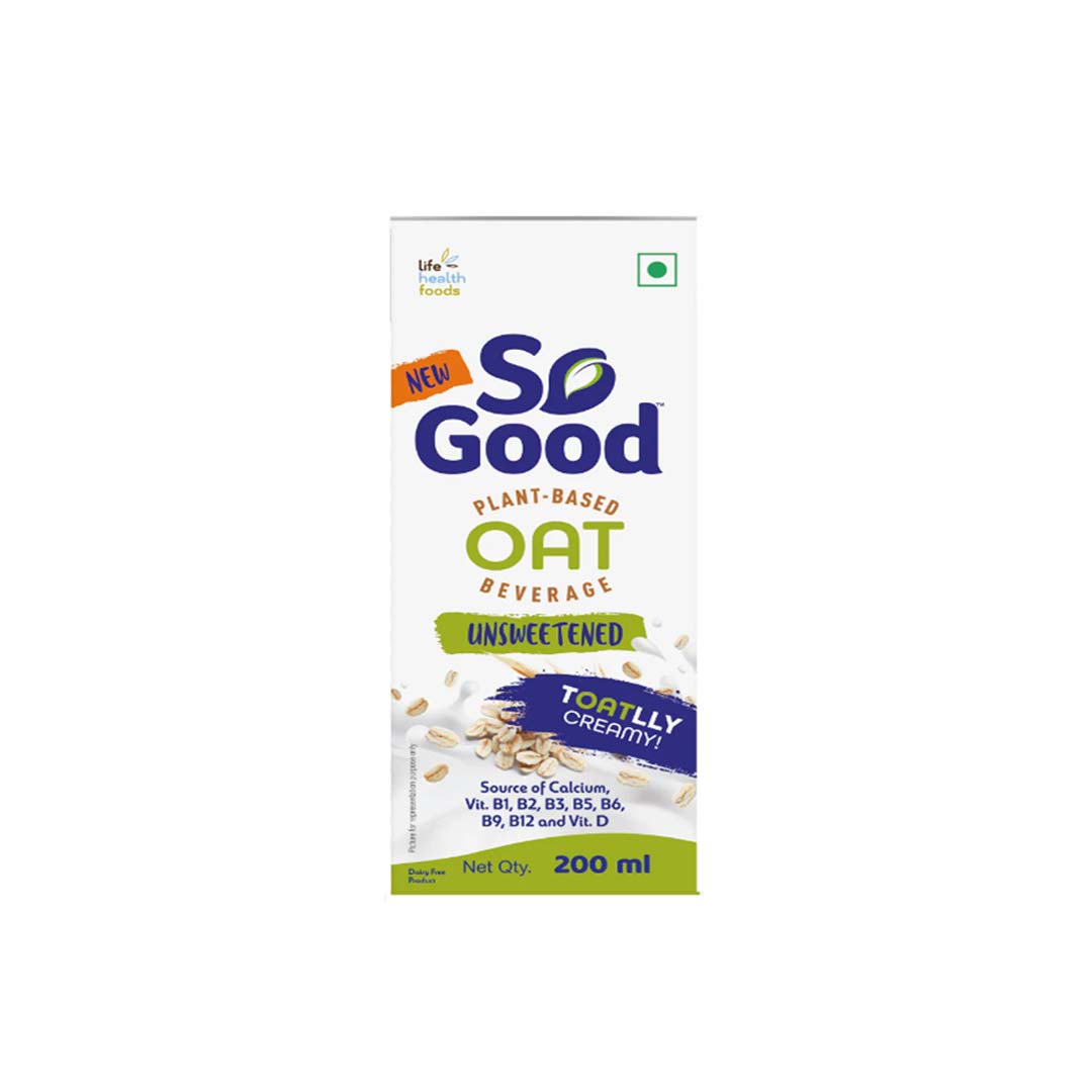 So Good Oat Unsweetened Tetra Pack 200Ml