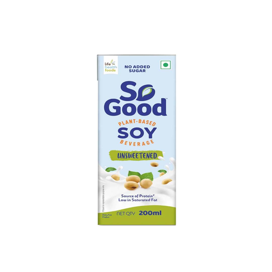 So Good Soy Milky Unsweetened Tetra Pack 200Ml