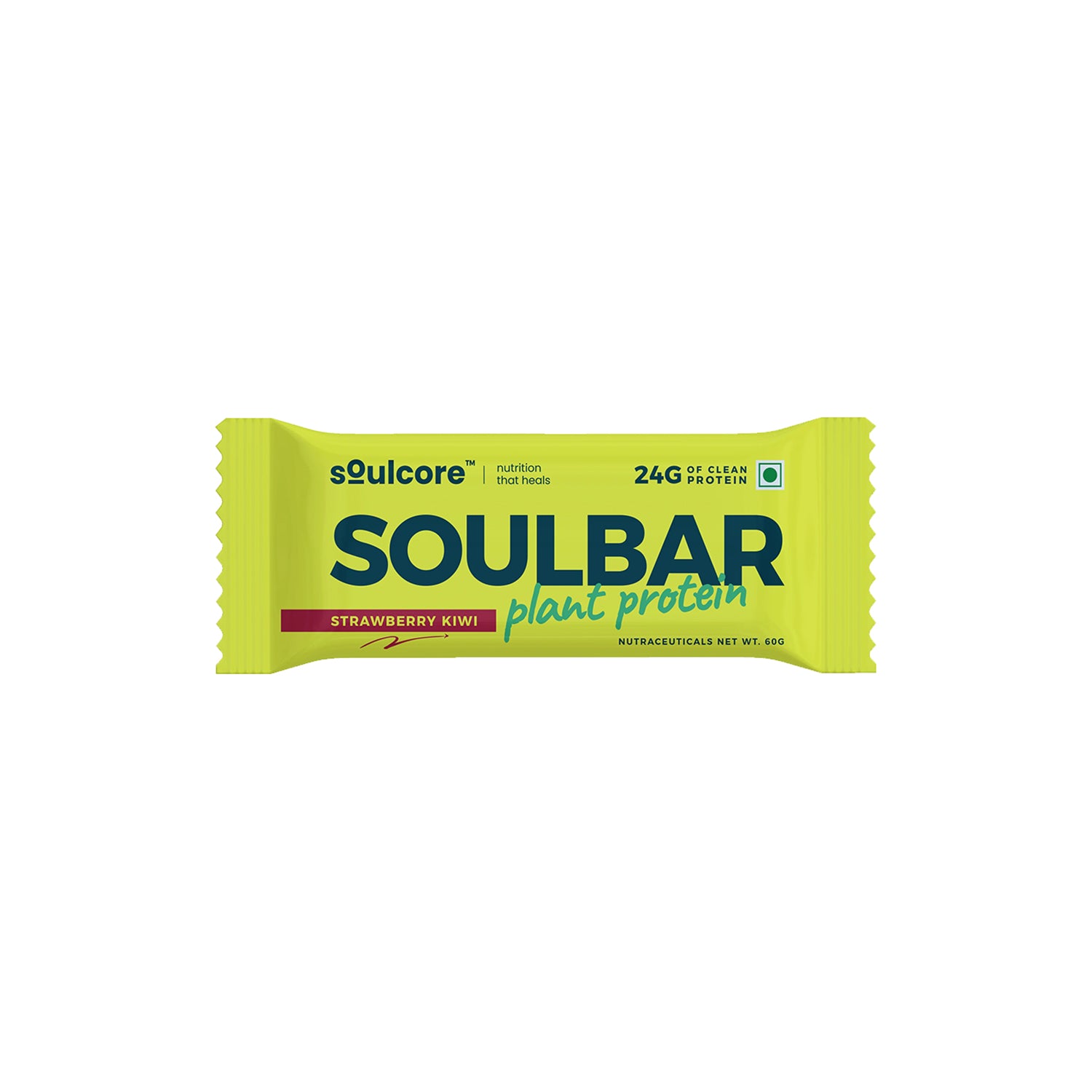 Soulfuel Protein Bar Strawberry Kiwi Flavour 60Gm