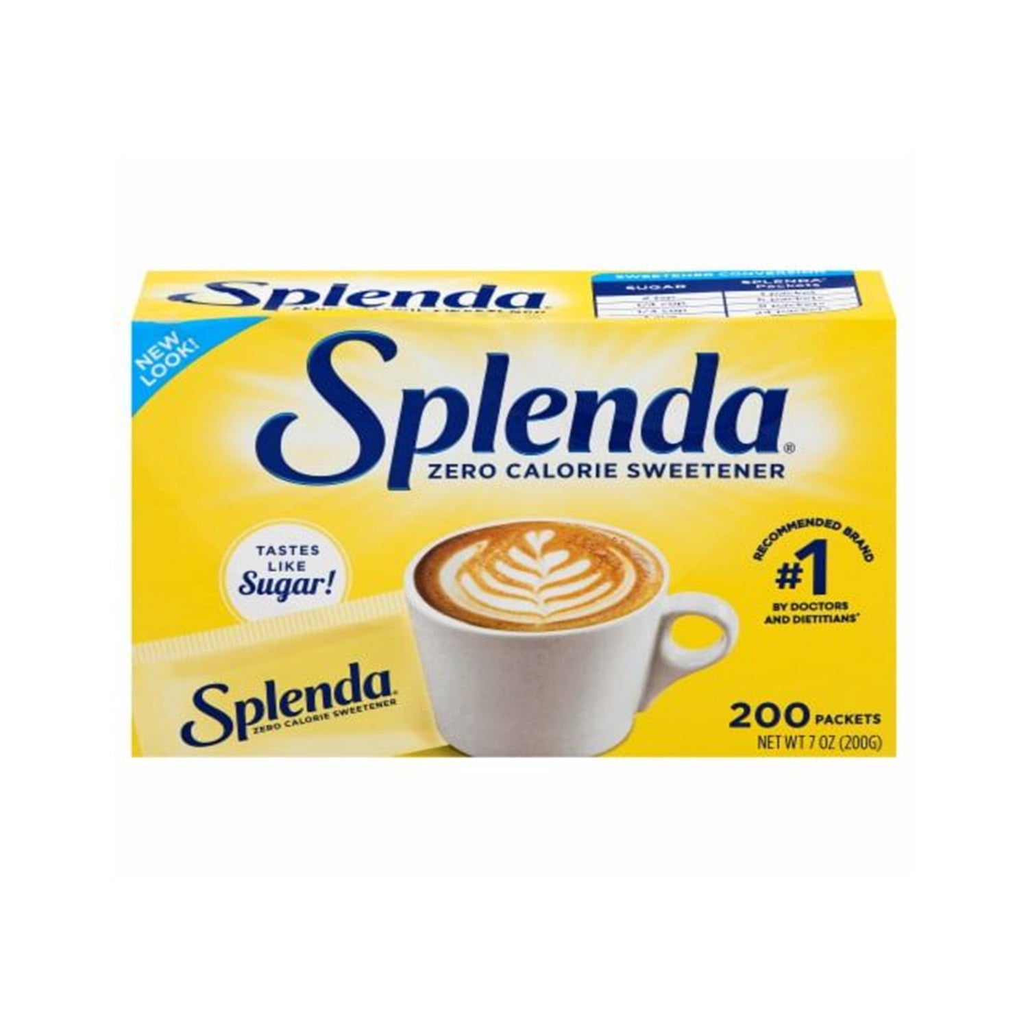 Splenda Sweetner 100 Individual Packets