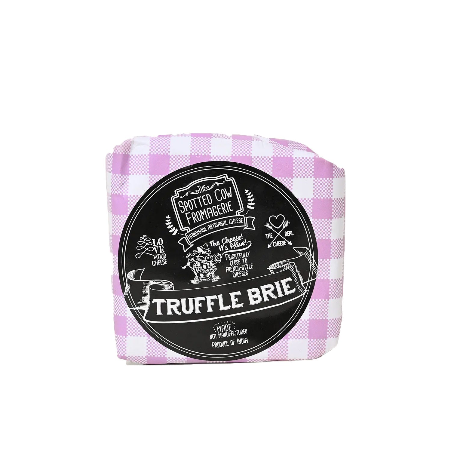 Spotted Cow Artisanal Truffle Brie Cheese 220Gm