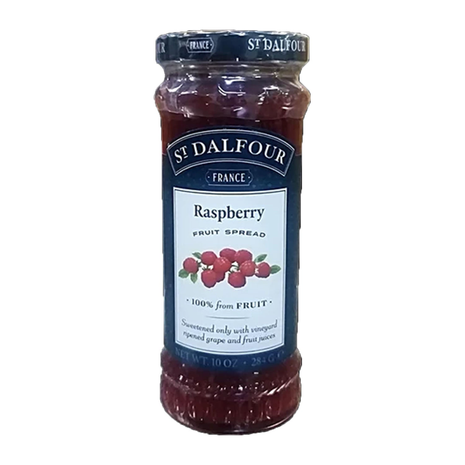 St Dalfour Raspberry Fruit Jam 284Gm