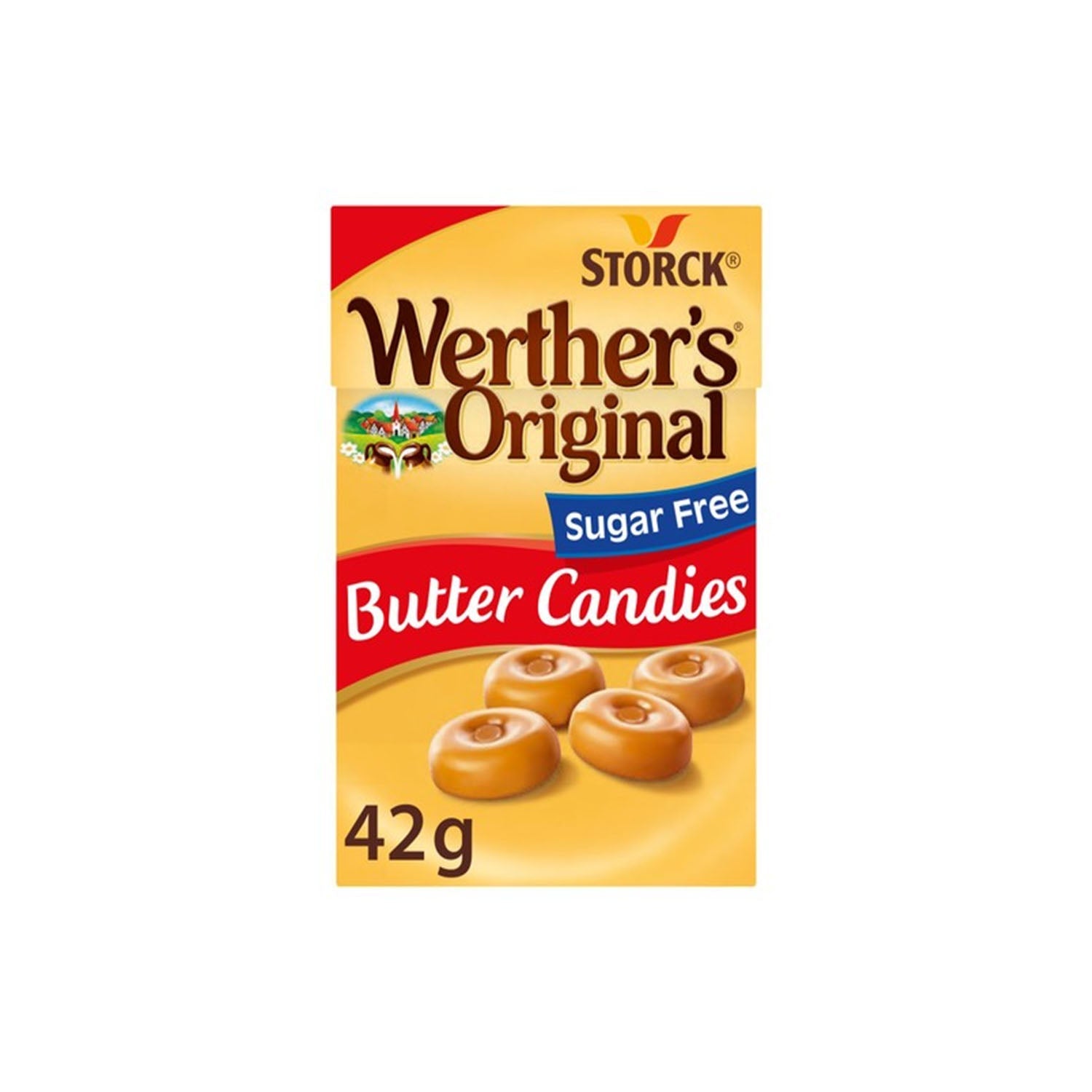Storck Werthers Original Sf Butter Candies 42Gm