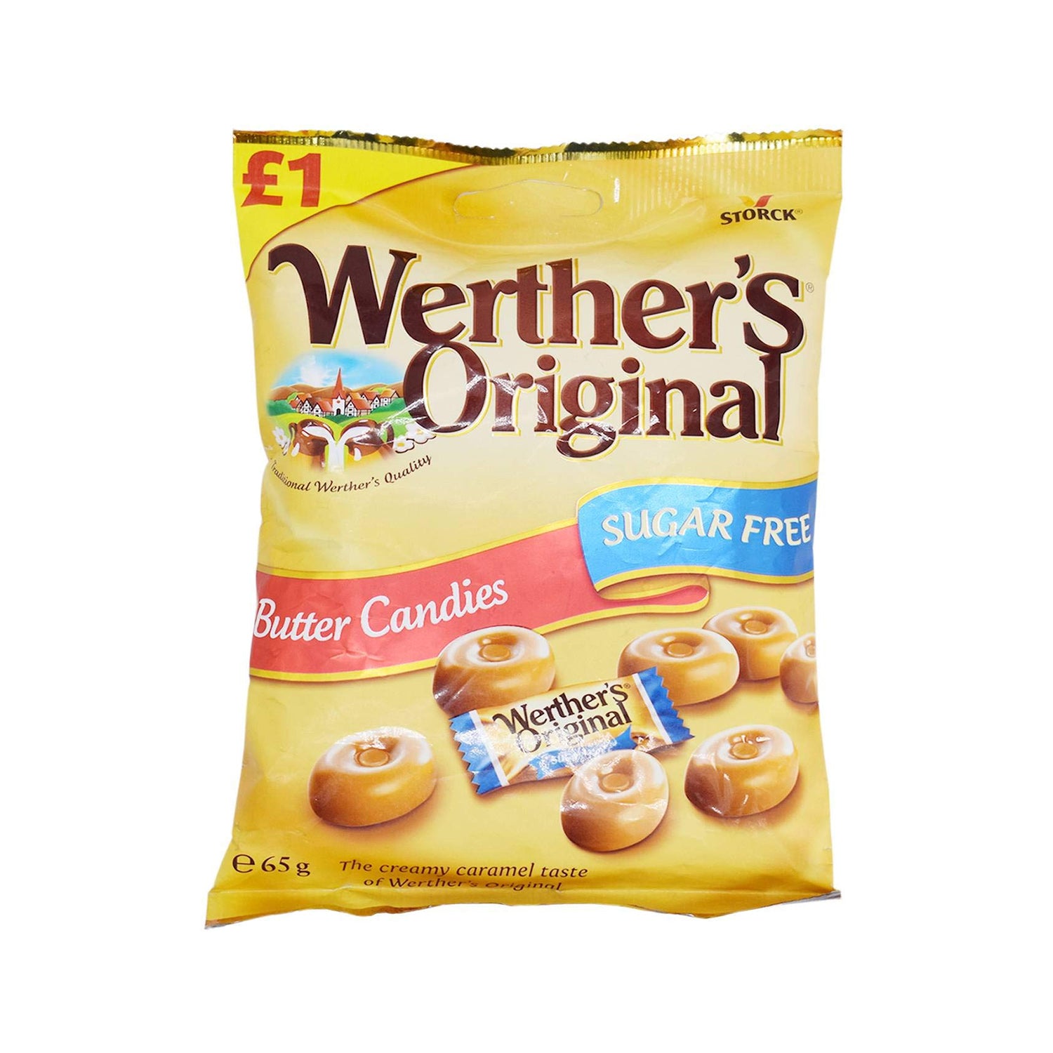 Storck Werthers Original Sf Butter Candies 65Gm