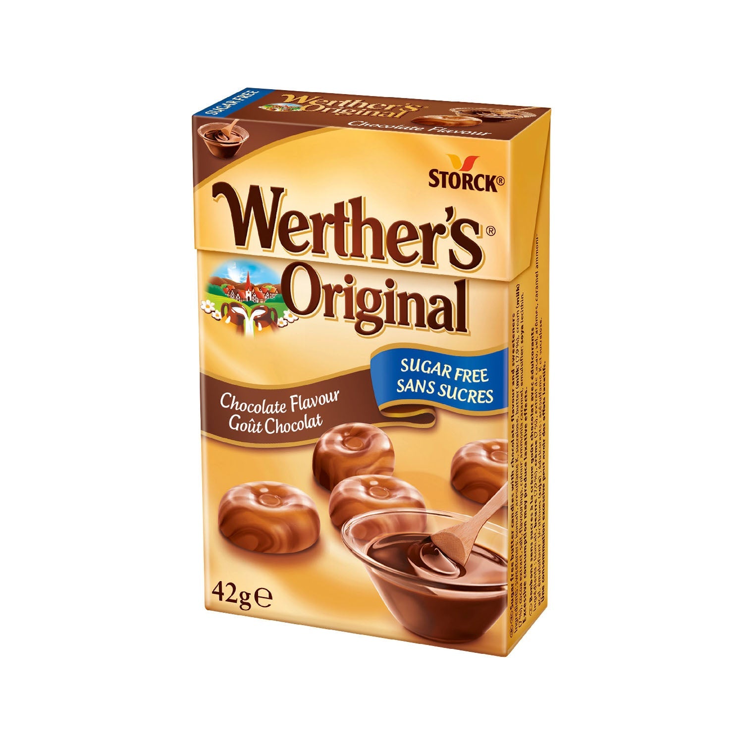 Storck Werthers Original Sf Choco Toffees 42Gm