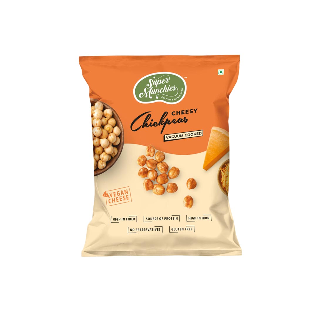 Super Munchies Chickpeas Cheese Chips 50Gm