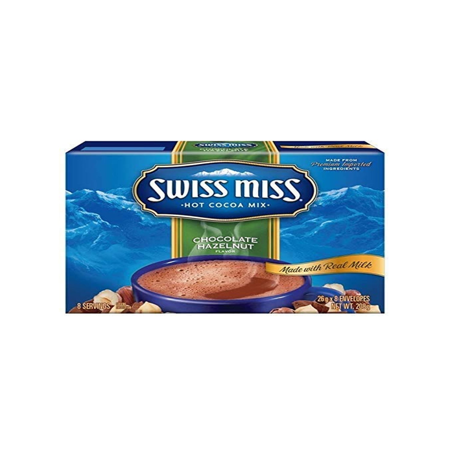 Swiss Miss Chocolate Hazelnut 3In1 208Gm