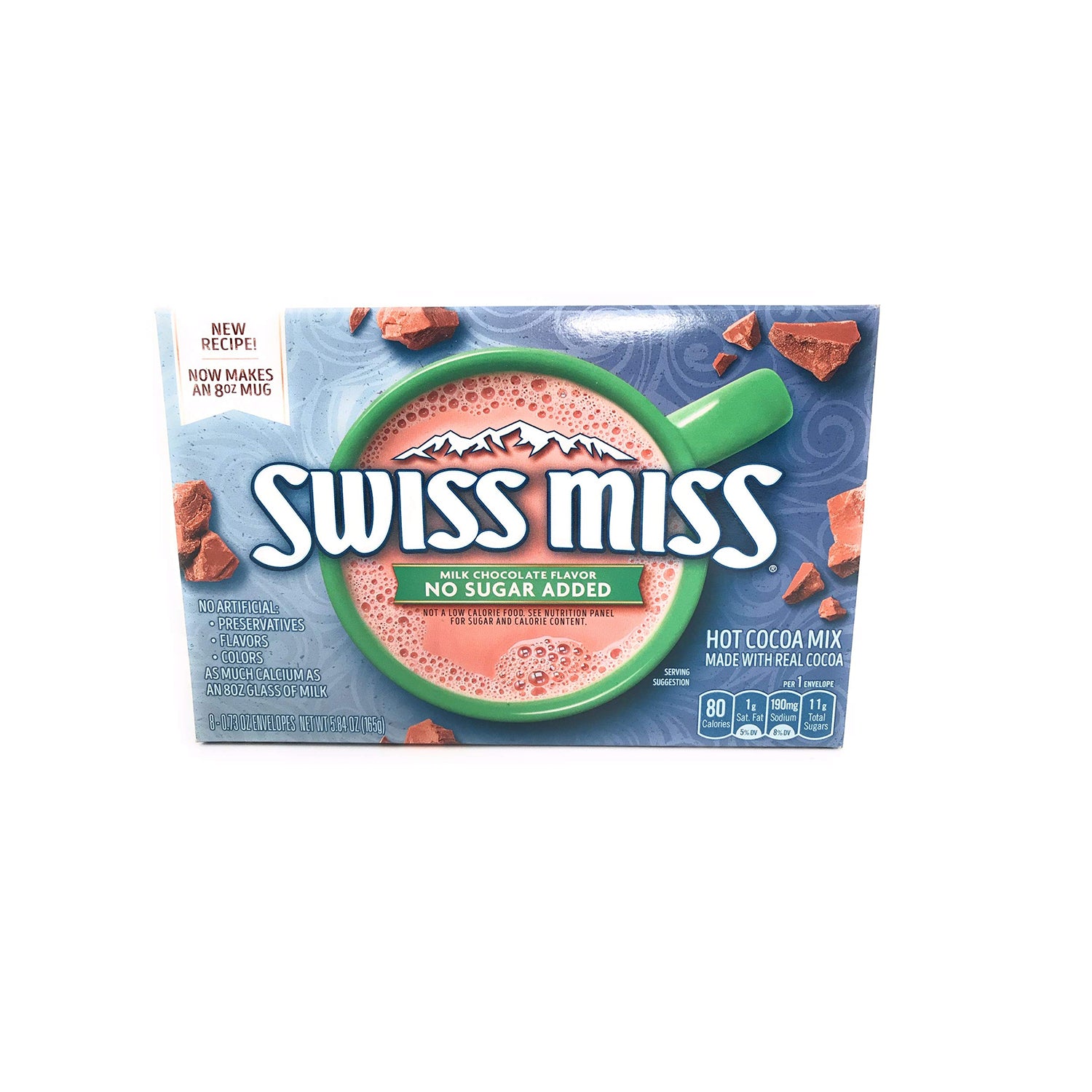 Swiss Miss Hot Choco Mix No Sugar 165Gm