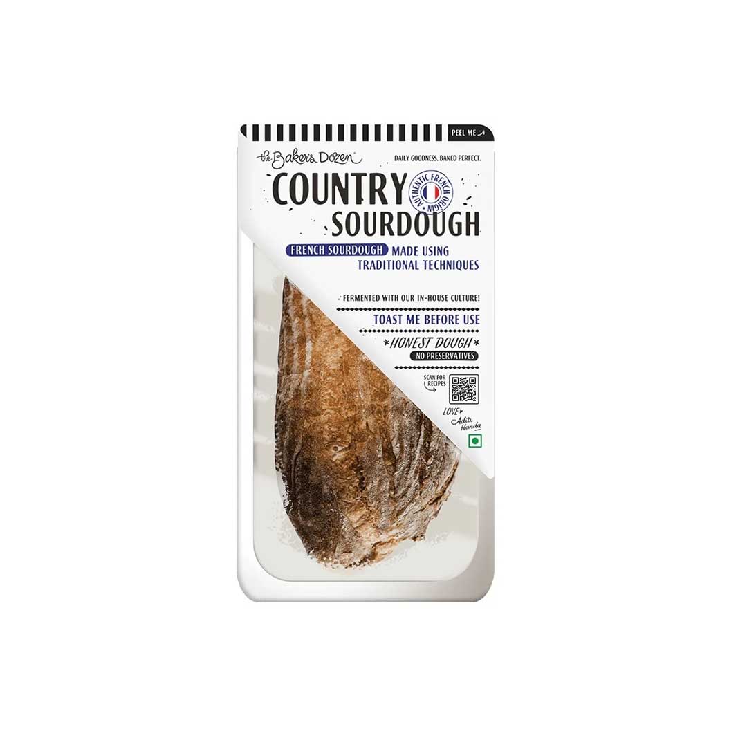 The Bakers Dozen Country Sourdough 330Gm