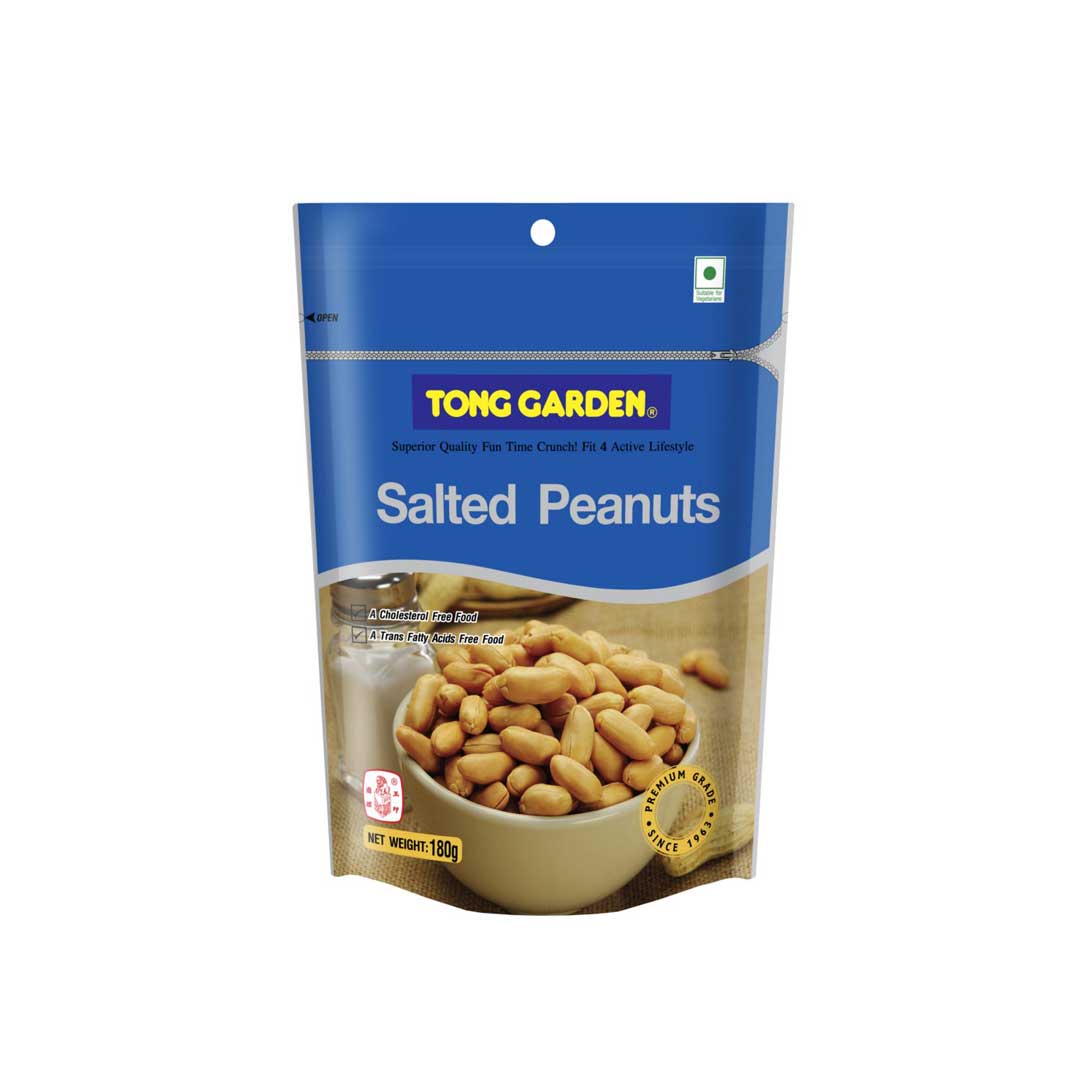 Tong Garden Salted Peanuts 160Gm
