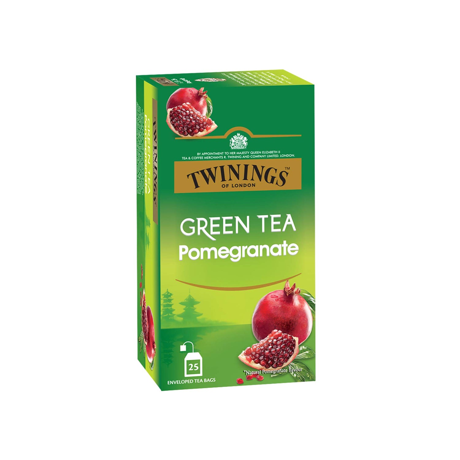 Twinings Green Tea Pomegranate 25P